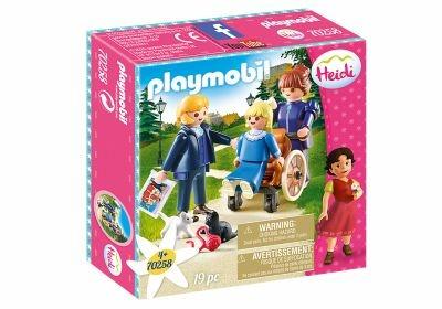 Playmobil Heidi (70258). Clara Con Il Suo Papa' E La Signorina Rottenmeier - 2