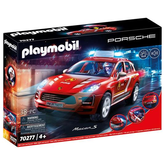 Playmobil Porsche Macans Vigili Fuoco
