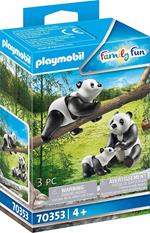 Playmobil Famiglia di Panda