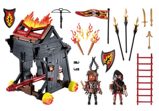 Playmobil 70393 Torre d'assalto con ariete di Burnham - 3