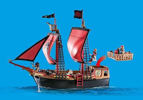 Playmobil 70411 Galeone dei Pirati - 5