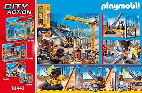 Playmobil (70442). Construction. Gru Con Braccio Demolitore - 3