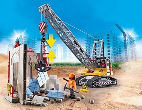 Playmobil (70442). Construction. Gru Con Braccio Demolitore - 4