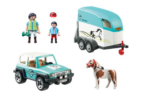Playmobil 70511 Fuoristrada con rimorchio - 3