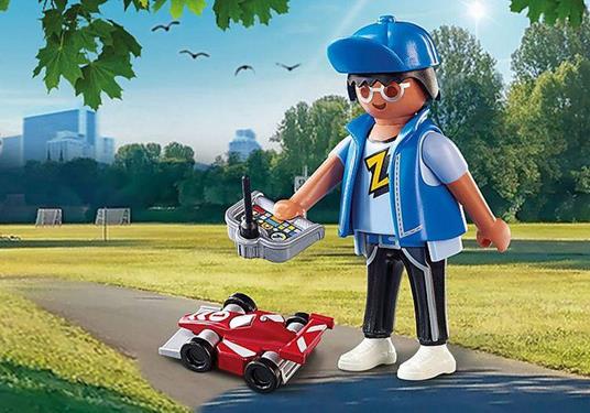 Playmobil 70561 Playmo-Friends Ragazzo Con Auto Radiocomandata - 3