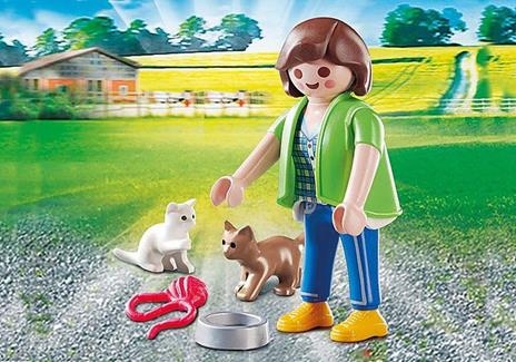 Playmobil: 70562 - Playmo-Friends - Ragazza Con Gattini - 3