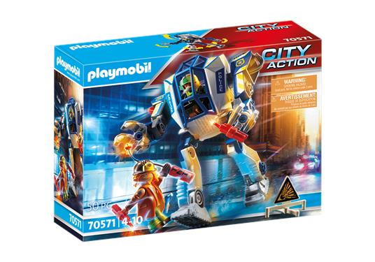 Playmobil 70571 Robot della Polizia e bandito