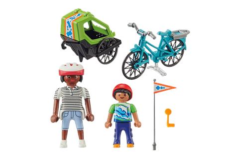 Playmobil 70601 Mamma con bicicletta - 3