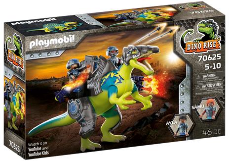 Playmobil 70625 Spinosauro: potere della doppia difesa