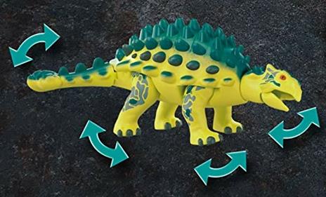 Playmobil 70626 Anchilosauro: difesa del guerriero - 6