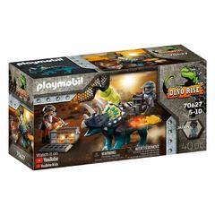 Playmobil 70627 Triceratopo: assalto alle pietre leggendarie