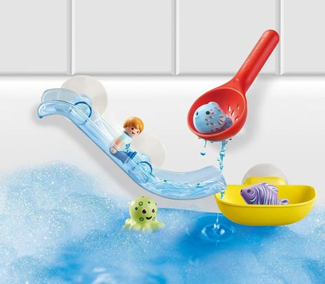 Playmobil 70637 Scivolo d'acqua e animali marini - 2