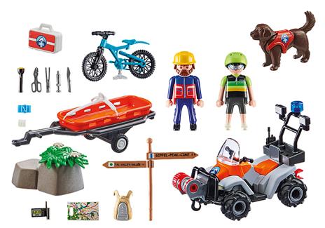Playmobil Rescue Action Mountain Biker Rescue - 2