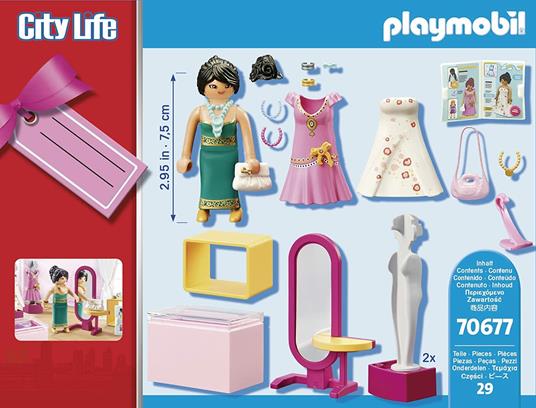 Playmobil 70677 Gift Set "Boutique abiti da cerimonia" - 4