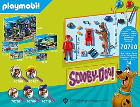 Playmobil 70710 SCOOBY-DOO! Il mistero del Ghost Clown - 5