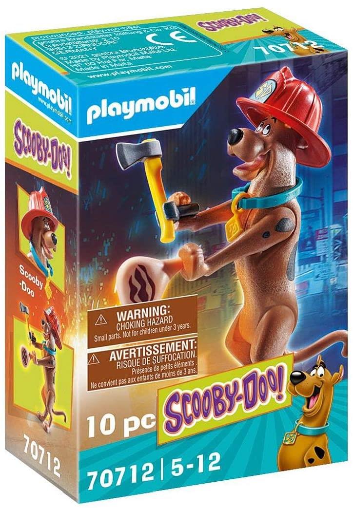 Playmobil 70712 Scooby-Doo! Scooby Vigile Del Fuoco
