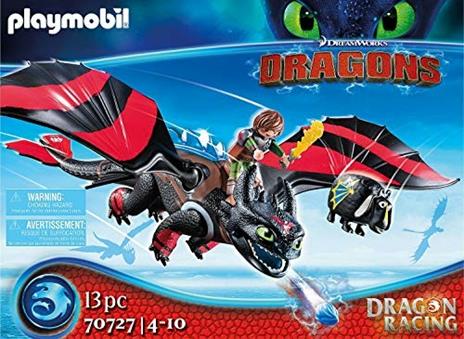Playmobil: 70727 - Dragons Racing: Hiccup E Sdentato - 3