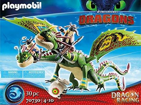 Playmobil: 70730 - Dragons Racing: Testabruta E Testaditufo Con Vomito E Rutto - 3