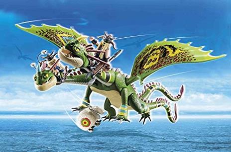 Playmobil: 70730 - Dragons Racing: Testabruta E Testaditufo Con Vomito E Rutto - 4