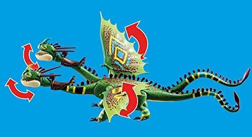 Playmobil: 70730 - Dragons Racing: Testabruta E Testaditufo Con Vomito E Rutto - 6