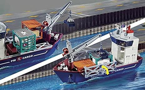 Playmobil 70769 Nave Da Carico Con Container - 5
