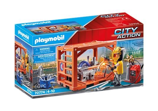 Playmobil 70774 Saldatore Con Fiamma Ossidrica