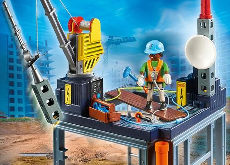 Playmobil 70816 Starter Pack Cantiere con montacarichi - 3