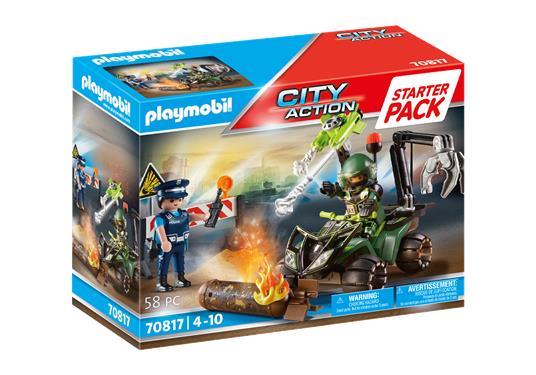 Playmobil 70817 Starter Pack Polizia: Artificieri in azione