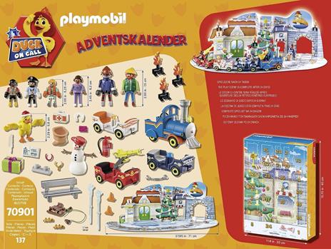 Playmobil 70901 DUCK ON CALL - Calendario dell' Avvento - 4