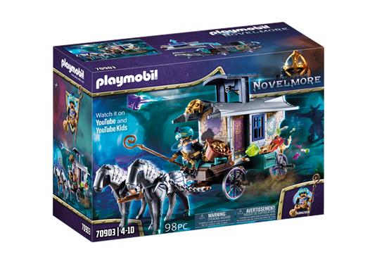 Playmobil 70903 Violet Vale - Carrozza del mercante
