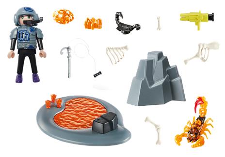 Playmobil 70909 Starter Pack scontro con lo scorpione di fuoco - 2