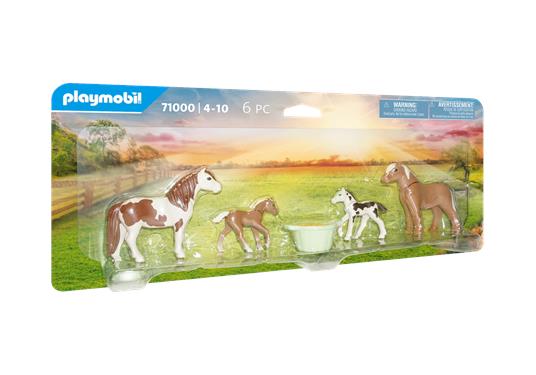 Playmobil 71000 2 pony "Icelandic" con puledri