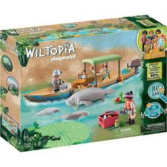 Playmobil 71010 Wiltopia - Gita in barca e lamantini della foresta amazzonica