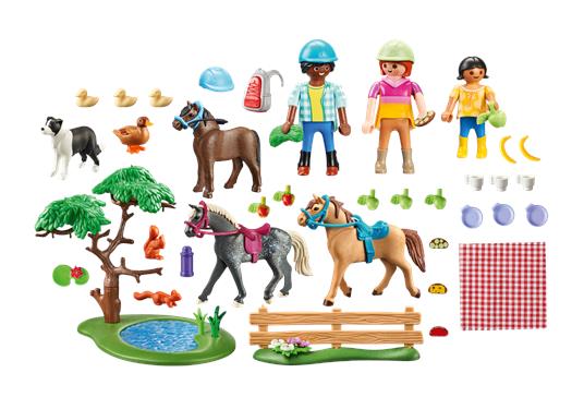 Playmobil 71239 Picnic coi cavalli - 2