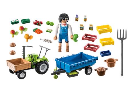 Playmobil 71249 Trattore con rimorchio - 2