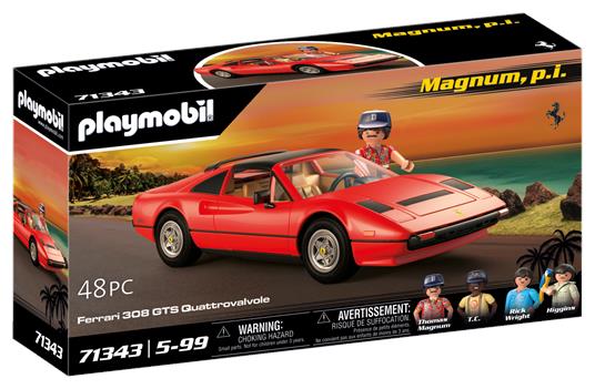 Playmobil 71343 magnum p.i. ferrari gts quattrovalvole