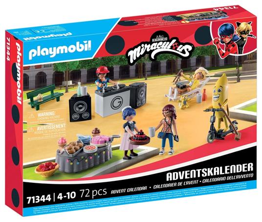 Calendario dell'Avvento Miraculous Ladybug Picnic a Parigi (71344)
