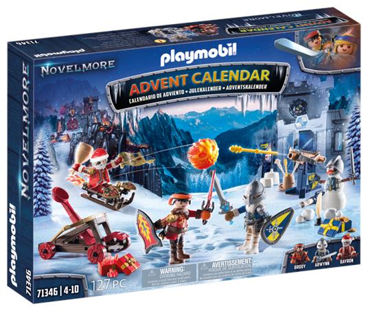 Playmobil 71346 calendario dellavvento novelmore  battaglia nella neve