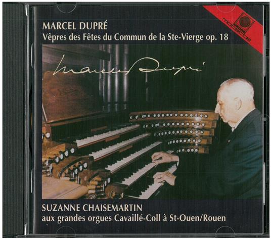 Vepres Des Fetes Du Commun De La St - CD Audio di Marcel Dupre