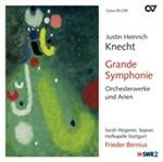 Grande Symphonie. Musica orchestrale e arie - CD Audio di Julius Heinrich Knecht,Frieder Bernius,Sarah Wegener,Hofkapelle Stoccarda