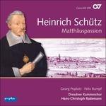 Matthaus Passion - CD Audio di Heinrich Schütz