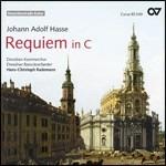 Requiem in Do - Miserere in Do minore - CD Audio di Johann Adolph Hasse,Hans-Christoph Rademann,Orchestra Barocca di Dresda