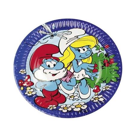 Piatti I Puffi 2. 8 pezzi