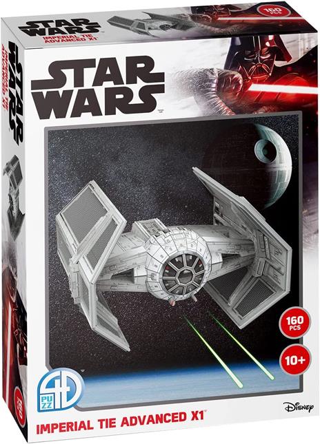 Star Wars 3D Puzzle Imperial TIE Advanced X1 Revell - 4
