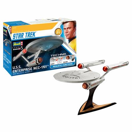 Star Trek: Uss Enterprise Ncc-1701 Electronic 1:600 Scale Model Kit
