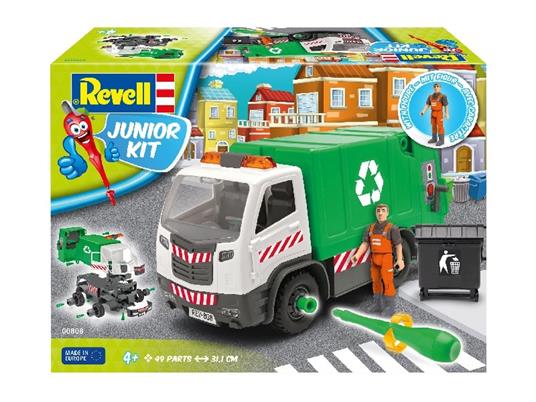 Modellino 1/20 Junior Kit Garbage Truck Revell