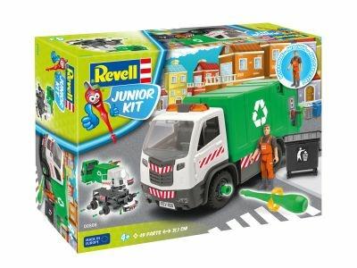 Modellino 1/20 Junior Kit Garbage Truck Revell - 7