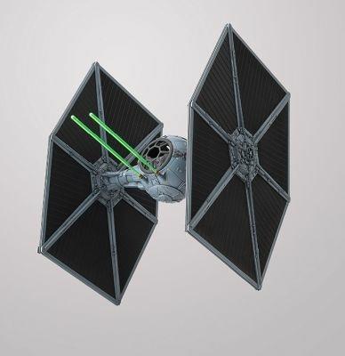 Bandai TIE Fighter 1:72 Kit di montaggio Shuttle - 2
