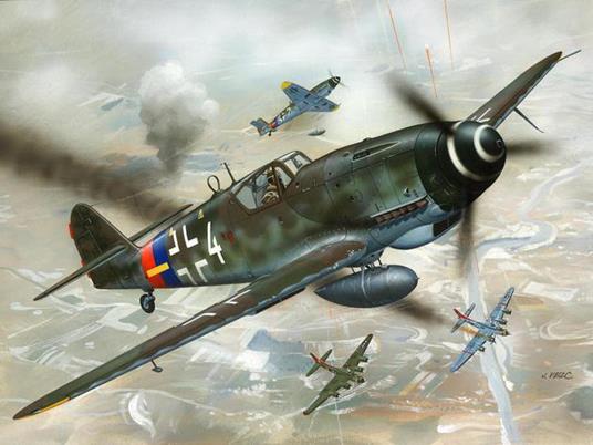 Revell Messerschmitt Bf 109 G-10 1:72 Kit di montaggio Aereo ad ala fissa
