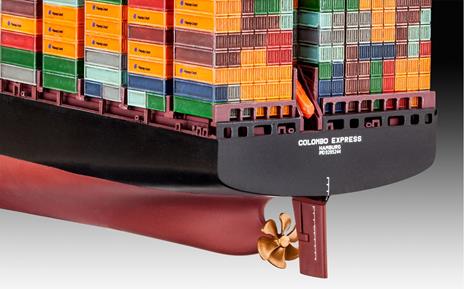 Portacontainer Nave Container Ship Colombo Express Plastic Kit 1:72 Model RV05152 - 4